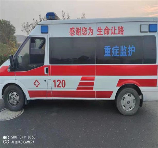 遵化救护车出租服务案例3